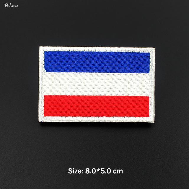 Bobitree Embroidered National Flag Patch Netherlands