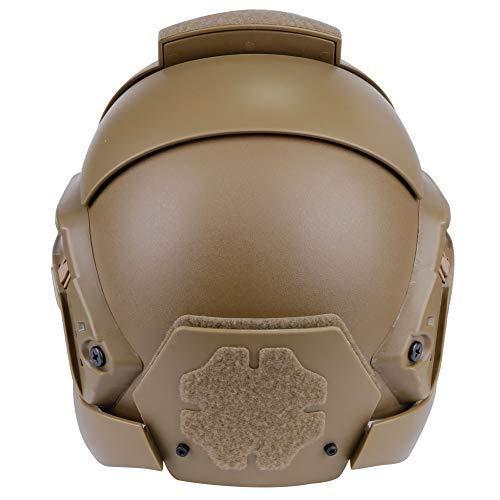 LEJUNJIE Airsoft Tactical Military Full Face Mask Helmet Coyote | KNAMAO.