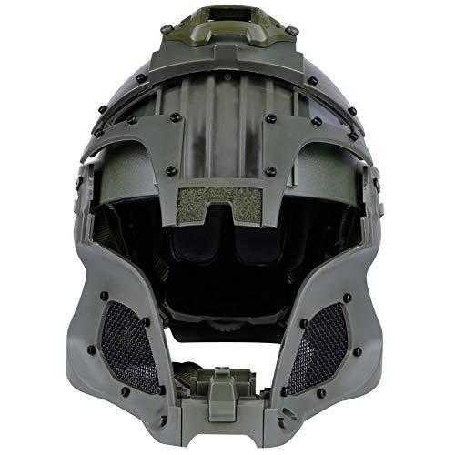  LEJUNJIE Tactical Helmet Signal Light Green & IR Or Red & IR  Infrared Military Airborne Survival Light Outdoor Camping Flash and Magic  Tape Fast Helmet : Tools & Home Improvement