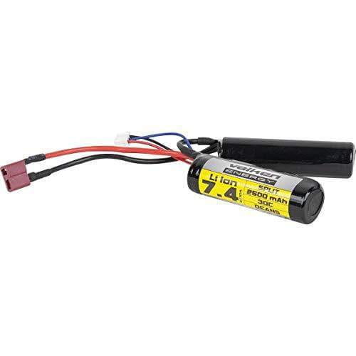 Valken Airsoft Battery Li-Ion 7.4V 2500mAh Stick Style Dean High Outpu